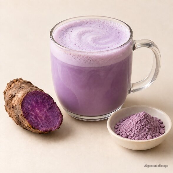 BARÚ Purple Yam Latte “Ube Latte”, 250 g 1