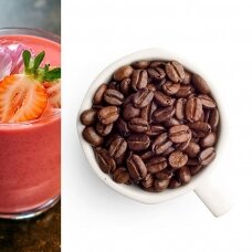 GURMAN'S STRAWBERRY MOUSSE flavored coffee beans