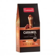GURMAN'S CARAMEL flavoured ground coffee, 125g
