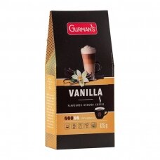 GURMAN'S VANILLA flavoured coffee, grounded 125gr.