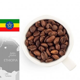 GURMAN'S Ethiopia Guji Hambella Natural kavos pupelės