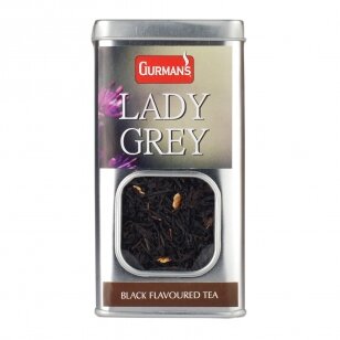 GURMAN'S LADY GREY, juoda aromatinė arbata, 70 g