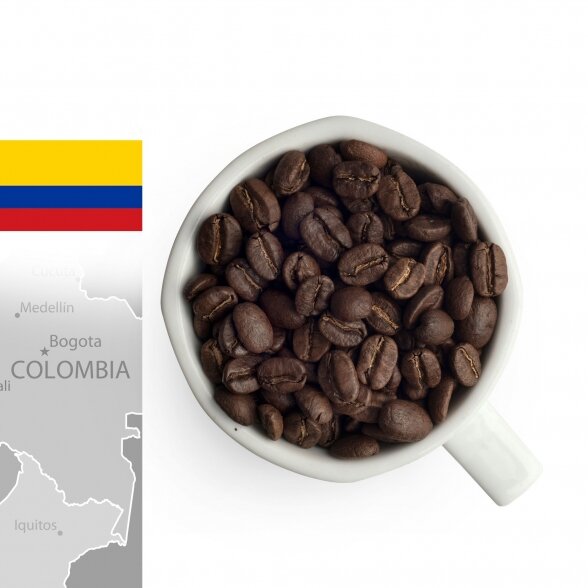 GURMAN'S COLOMBIA SUPREMO kavos pupelės