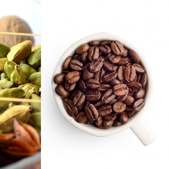 GURMAN'S CARDAMOM flavoured coffee beans