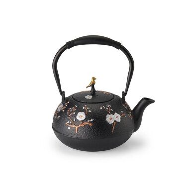 “Zhen” Cast Iron Teapot, Black, 1.2 l