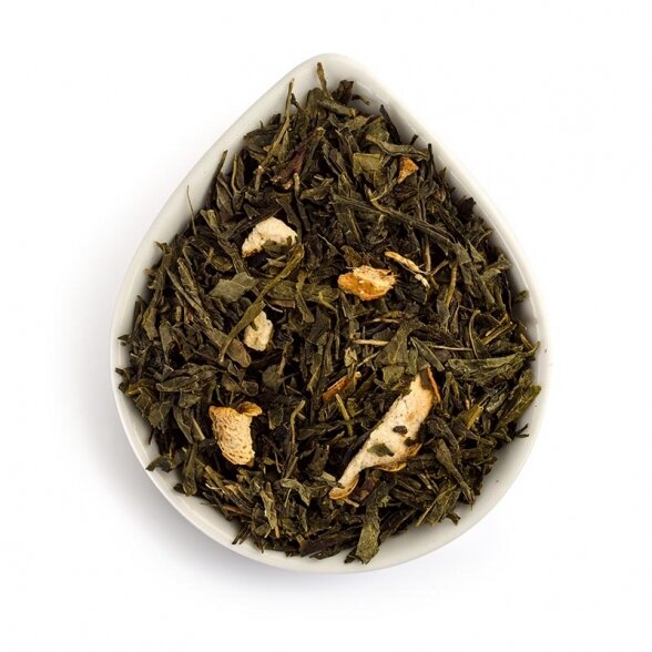 PRESTO Žalioji arbata su citrina ir imbieru, aromatinta žalioji arbata