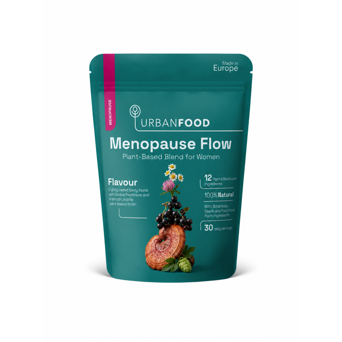 URBANFOOD funkcinis mišinys MENOPAUSE FLOW, 200 g URBANFOOD funkcinis mišinys MENOPAUSE FLOW, 200 g