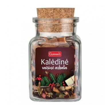 VAISINĖ KALĖDINĖ ARBATA 55 g, stikliniame indelyje VAISINĖ KALĖDINĖ ARBATA 55 g, stikliniame indelyje
